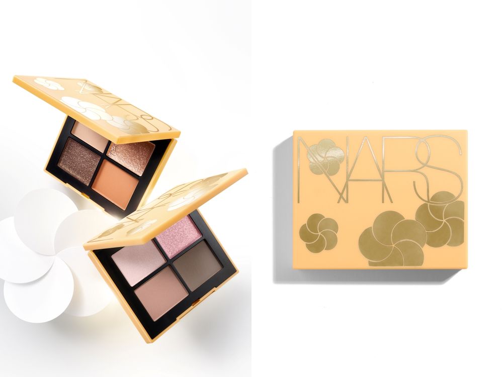 NARS春夏限定「2026妝點花漾系列」帶來桃花運！小光圈氣墊、小白餅換上奢華粉金外殼＋花卉剪影，嫩唇露新色美出天際！-4