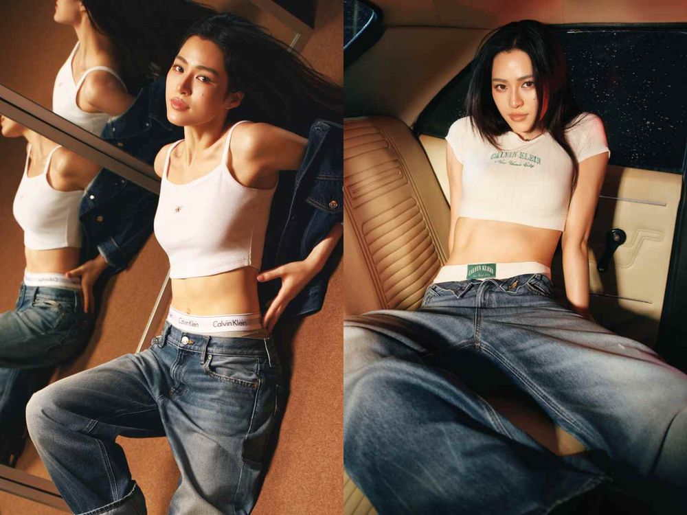 Calvin Klein眼光永遠滿分！泰國女神「鄺玲玲」最新廣告辣翻！川字腹肌、好身材大放送！-4