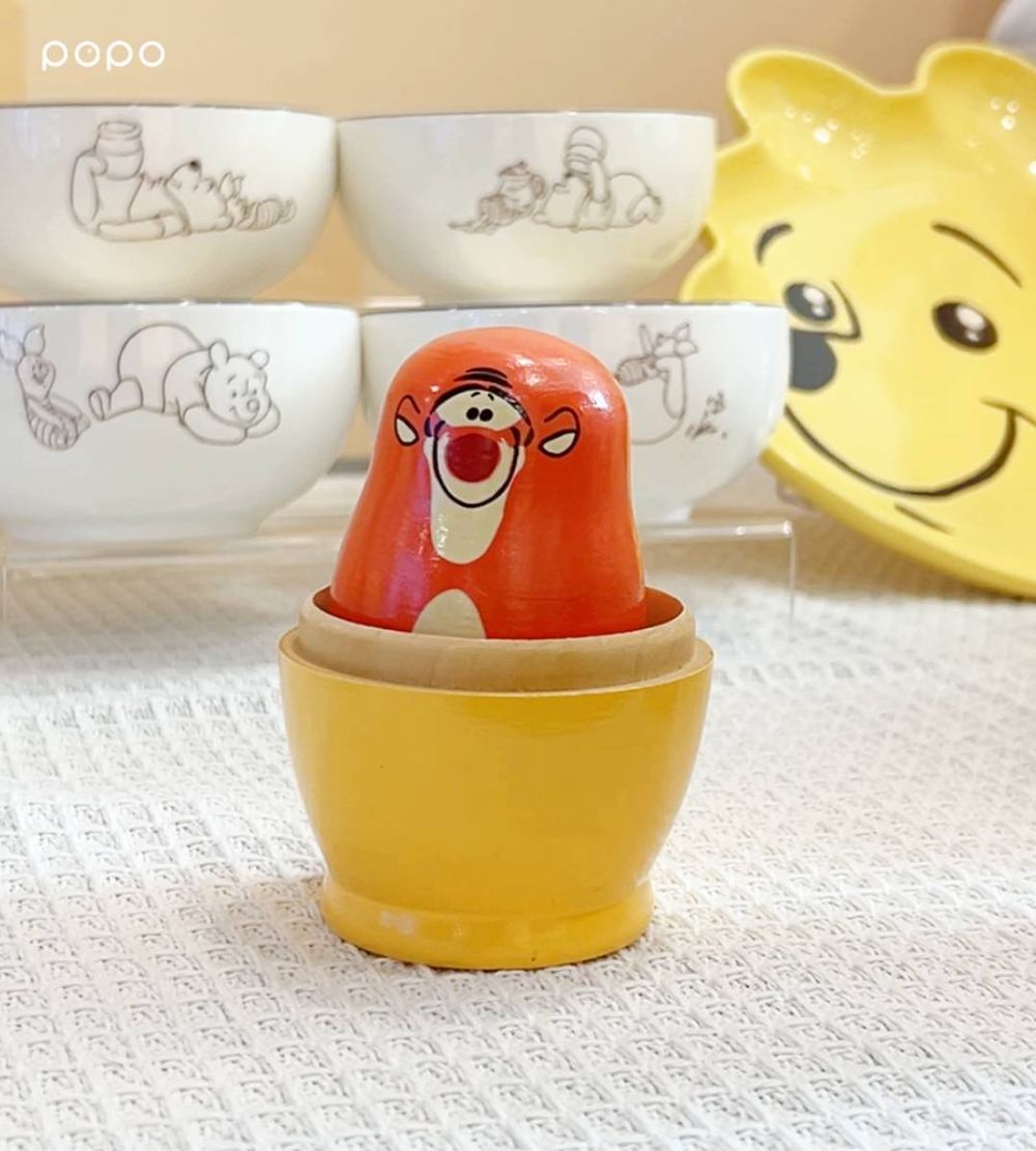 7-11開賣小熊維尼百年紀念小物！超可愛「白色維尼懶骨頭、俄羅斯娃娃、小夜燈」全都想帶回家！-6