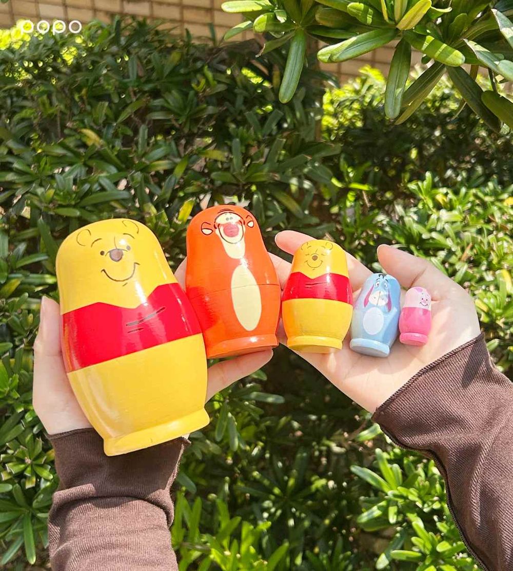 7-11開賣小熊維尼百年紀念小物！超可愛「白色維尼懶骨頭、俄羅斯娃娃、小夜燈」全都想帶回家！-5