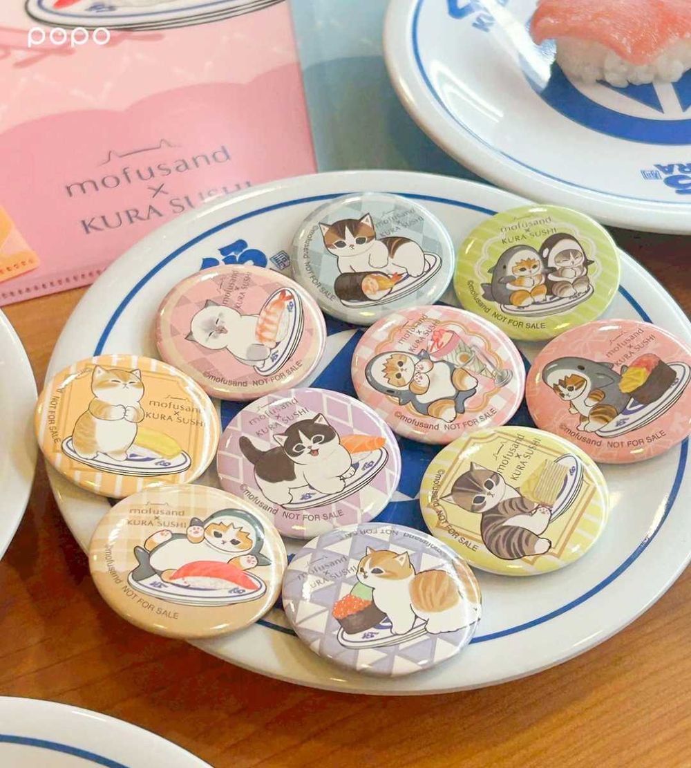 藏壽司最新扭蛋是貓福珊迪！超可愛「鮪魚壽司喵吊飾、鯊魚喵」全都想收集，滿額再送Q翻資料夾！-4