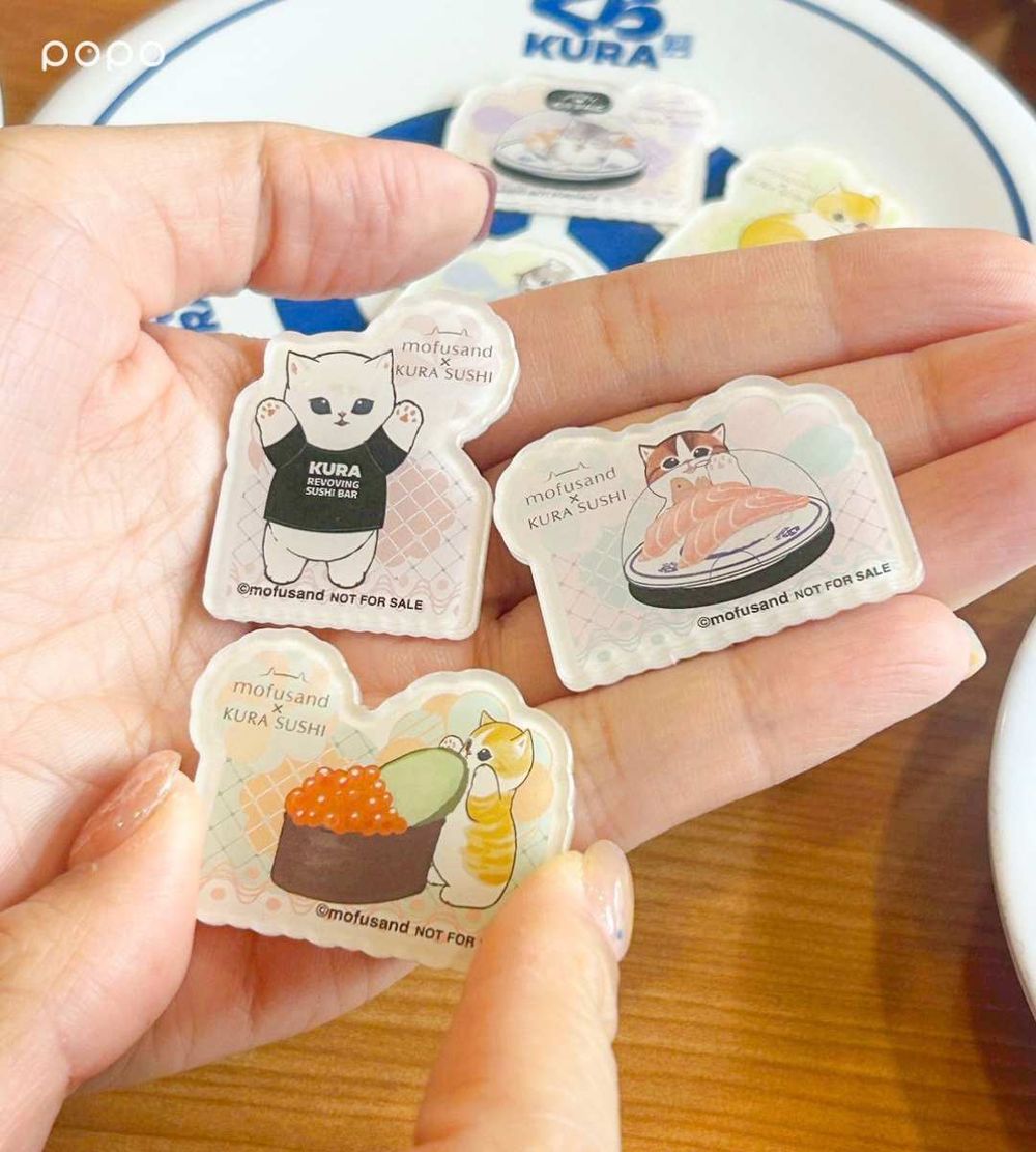 藏壽司最新扭蛋是貓福珊迪！超可愛「鮪魚壽司喵吊飾、鯊魚喵」全都想收集，滿額再送Q翻資料夾！-3