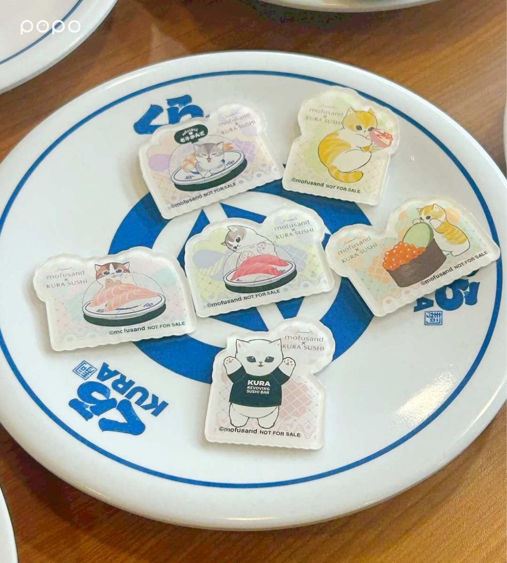 藏壽司最新扭蛋是貓福珊迪！超可愛「鮪魚壽司喵吊飾、鯊魚喵」全都想收集，滿額再送Q翻資料夾！-5