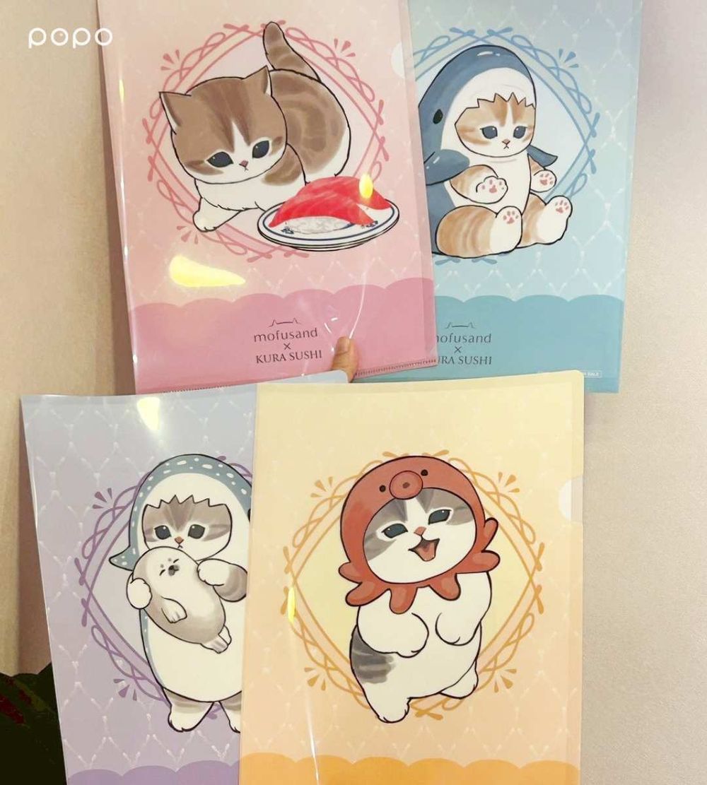 藏壽司最新扭蛋是貓福珊迪！超可愛「鮪魚壽司喵吊飾、鯊魚喵」全都想收集，滿額再送Q翻資料夾！-6