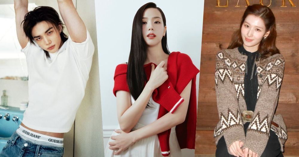 美系品牌火力全開！2026最新「韓星代言陣容」太狂！鉉辰穿GUESS性感瘋、Sana同款Polo菜籃子超值得買！-1