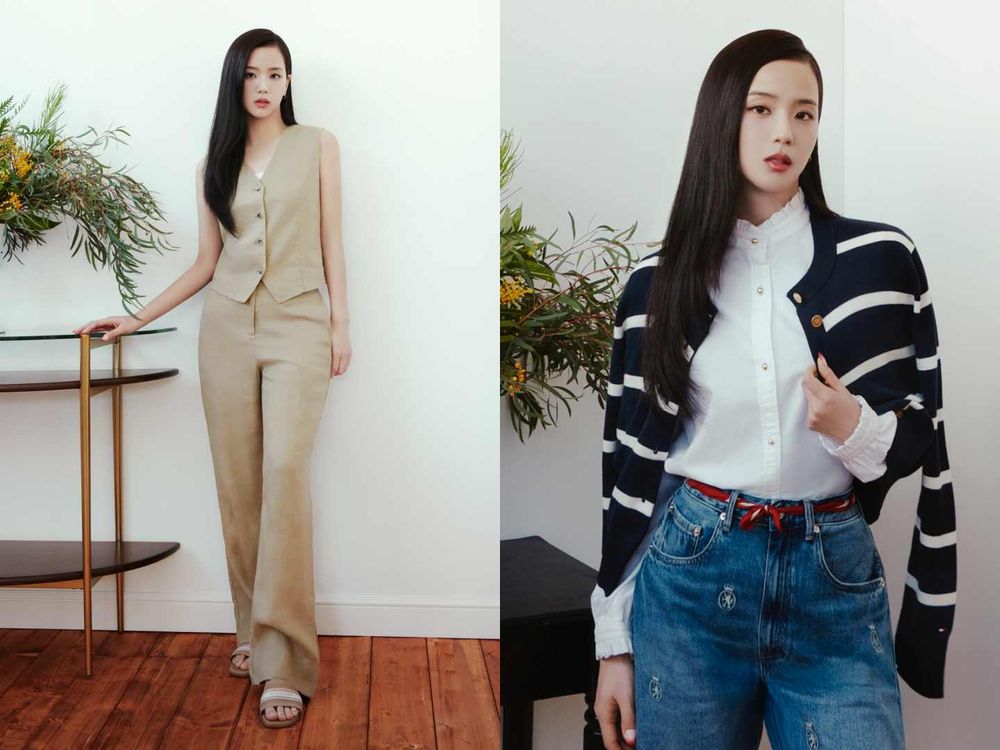 美系品牌火力全開！2026最新「韓星代言陣容」太狂！鉉辰穿GUESS性感瘋、Sana同款Polo菜籃子超值得買！-7