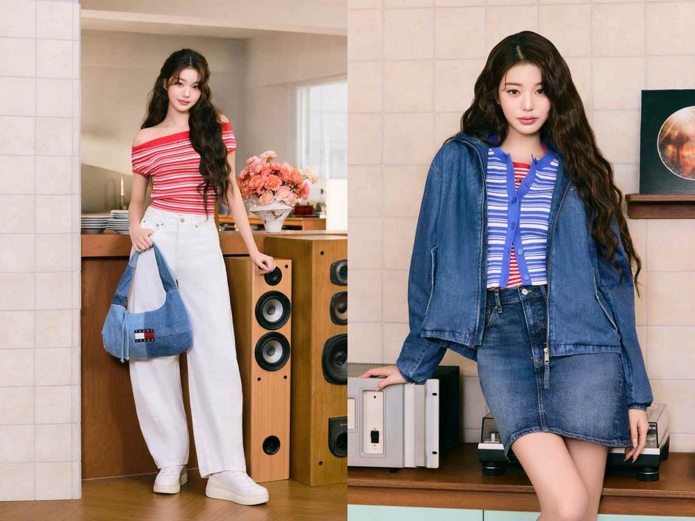美系品牌火力全開！2026最新「韓星代言陣容」太狂！鉉辰穿GUESS性感瘋、Sana同款Polo菜籃子超值得買！-8