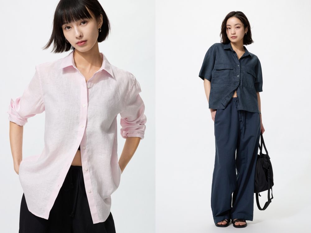 天氣變熱的救星！UNIQLO每年都賣爆「空氣亞麻襯衫」回來了！U系列套裝日本搶翻！-2