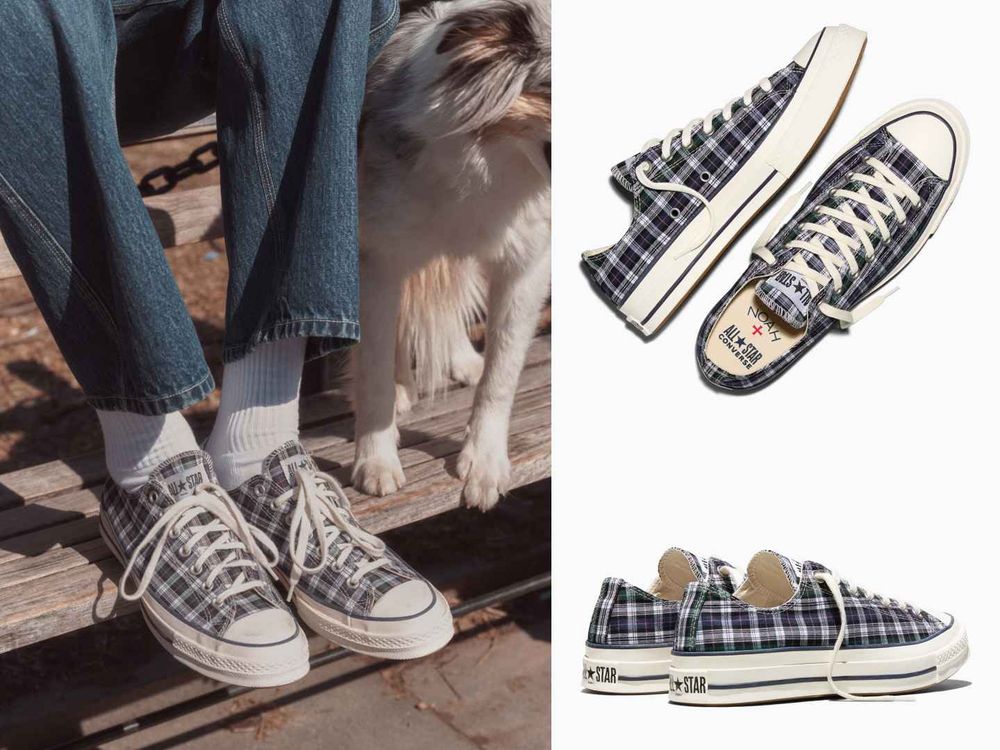 CONVERSE這雙也太好看！新聯名對象是NOAH！格紋版「CHUCK 70」這天開賣預備搶！-4