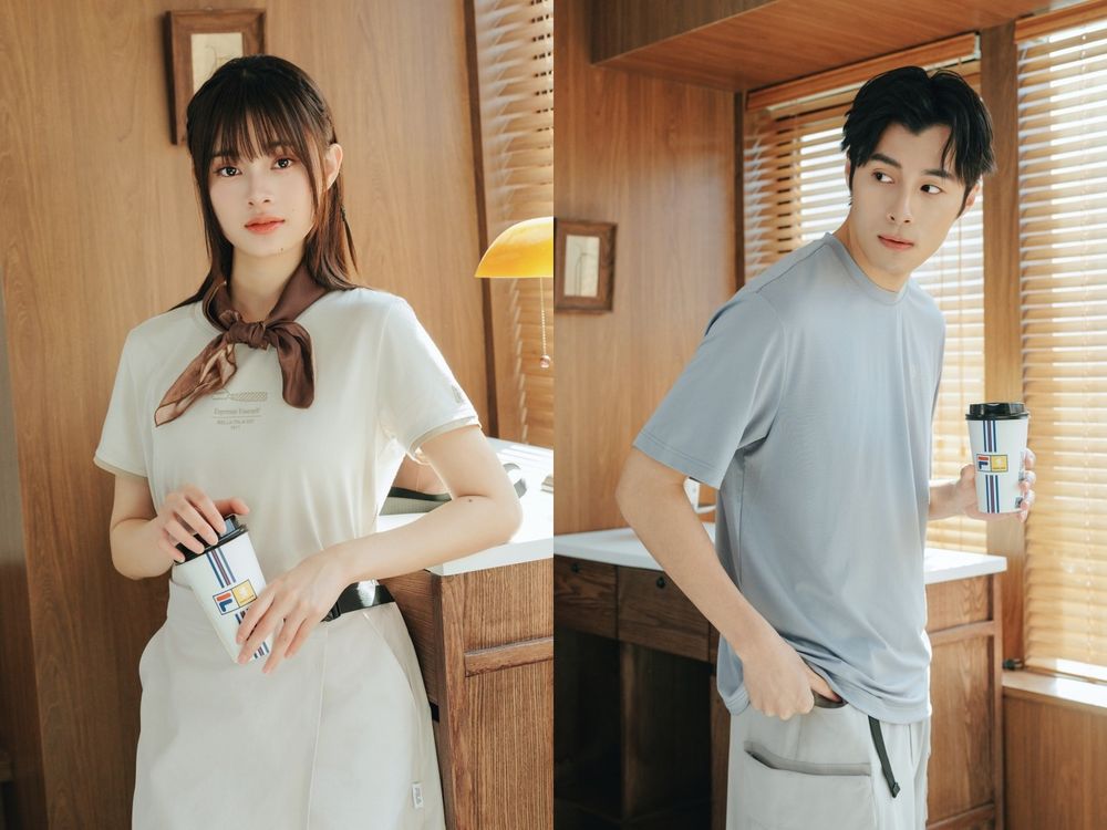 FILA x CAMA超強跨界聯名來了！牛奶咖啡、拿鐵配色超好看！滾邊棒球帽被問爆！-3