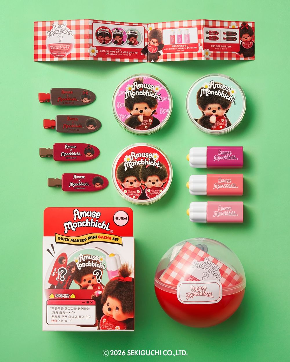 張員瑛同款直接照抄！AMUSE×蒙奇奇爆紅聯名洗版全韓網，果凍嘟唇、陶瓷肌＋巨型粉撲太欠收！-6