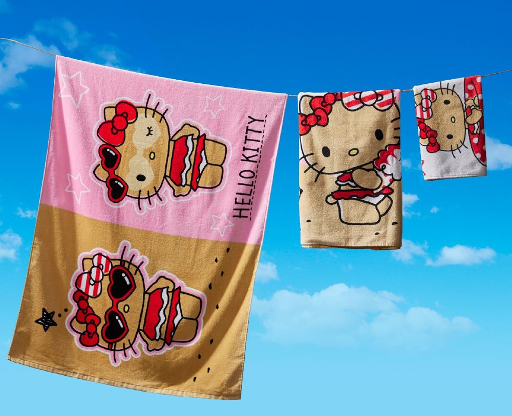泰國開賣「曬黑三麗鷗」周邊！超可愛「焦糖布丁狗、比基尼Hello Kitty」玩偶吊飾全都想買！-6
