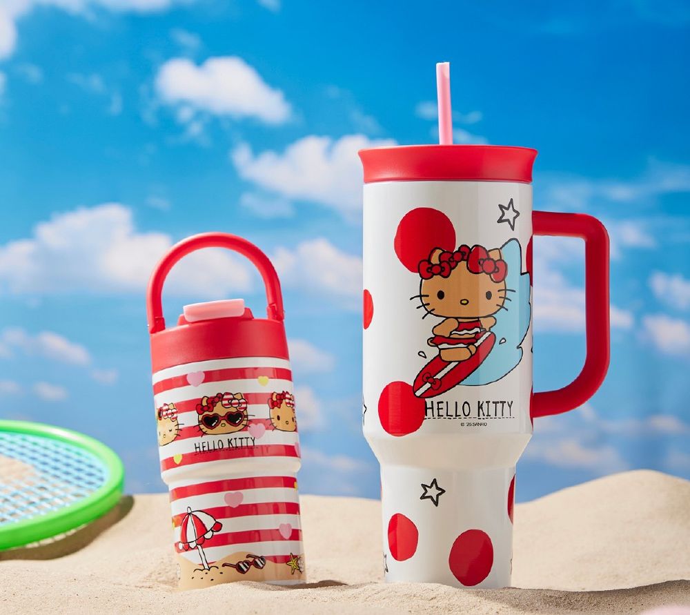 泰國開賣「曬黑三麗鷗」周邊！超可愛「焦糖布丁狗、比基尼Hello Kitty」玩偶吊飾全都想買！-2