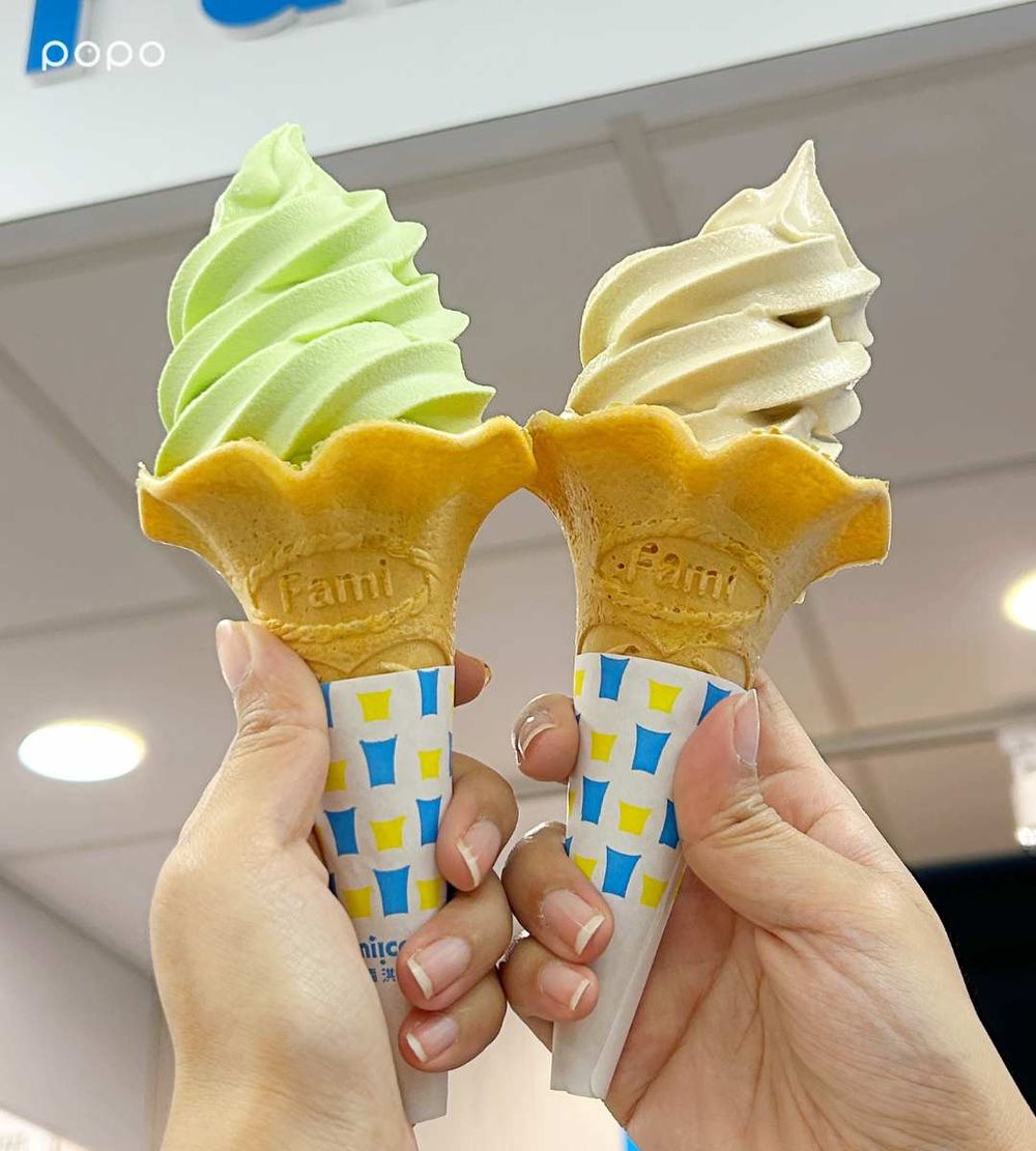 確定不是在搞笑？全家開賣超獵奇「山葵、日式甜醬油」霜淇淋，只有這7間店吃得到！-8