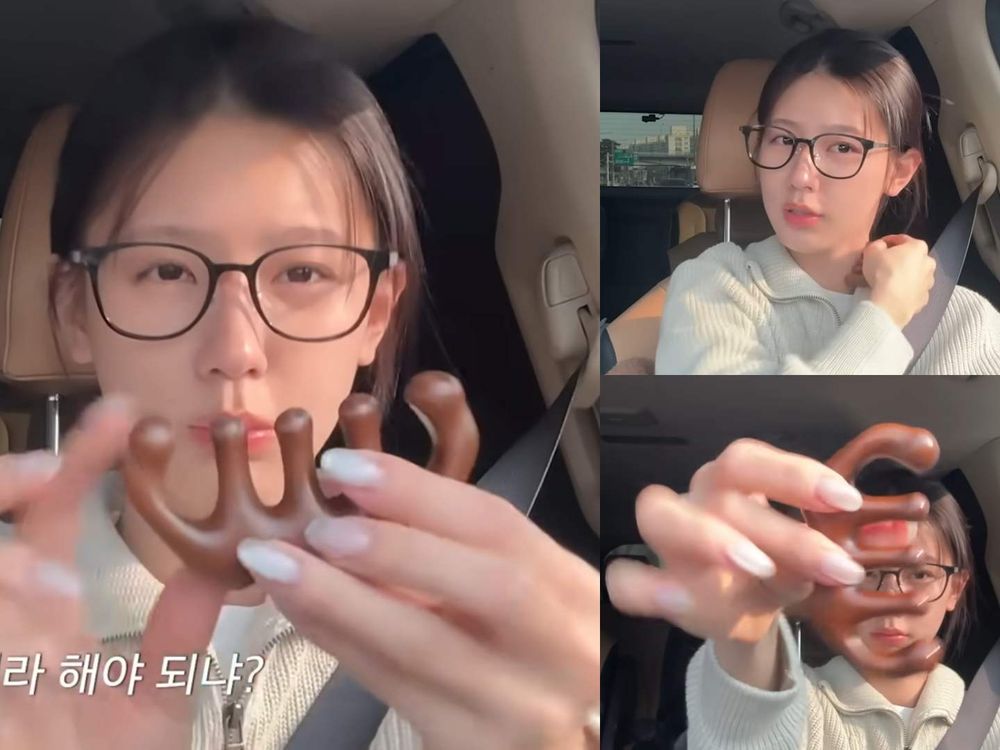 爆瘦感直接開外掛！韓星小臉祕技全公開，TWICE Sana、CORTIS金主訓、i-dle薇娟都在用，消水腫神器被問爆！-5