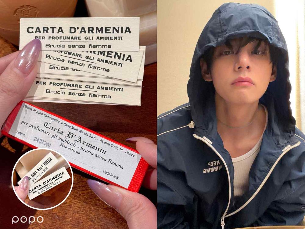 V同款SMN香薰紙直接被掃空！Jin潤色護唇、柾國貼膚香護手霜，BTS全團私下愛用美妝清單全曝光！-2