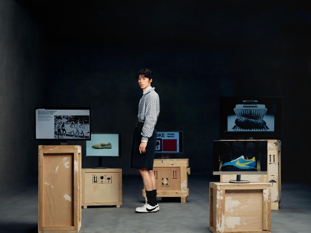 許太太們狂喜～許光漢正式加入Nike大家庭！同款薄底鞋必買～快跟老公穿同款！-2