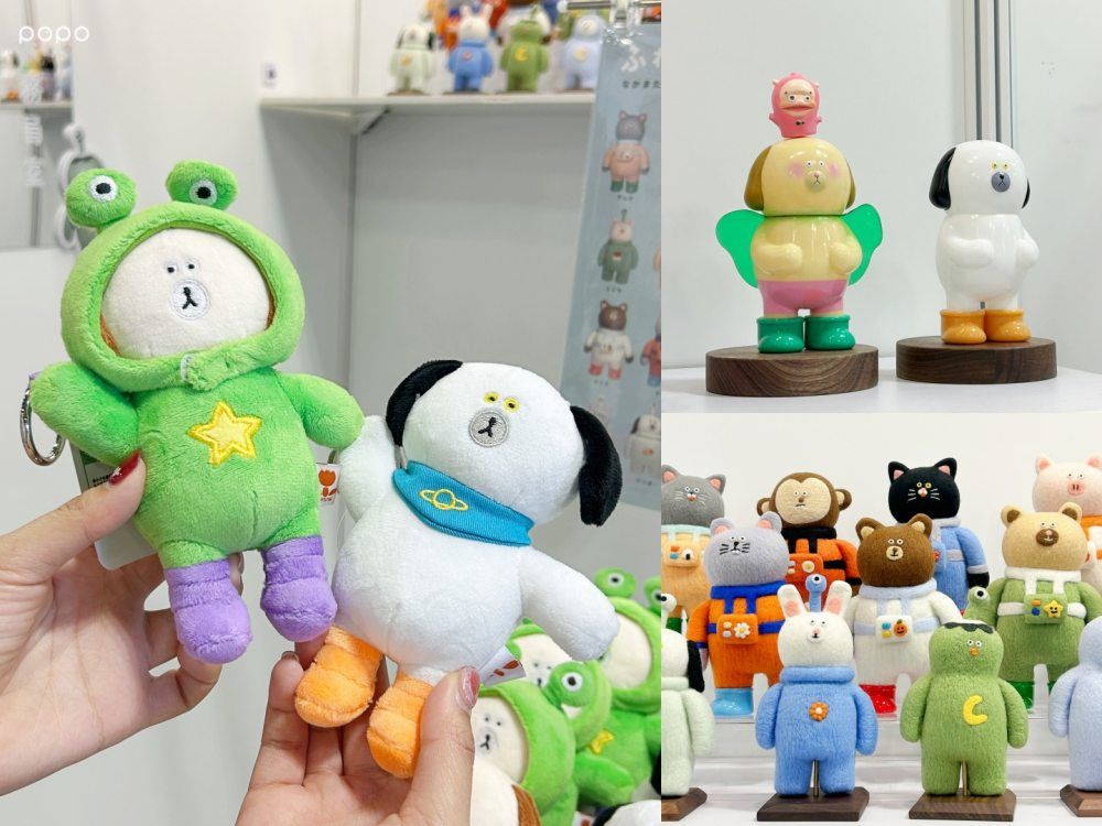 2026台北國際插畫博覽會來了！雨衣WASABI熊、胡子碰碰、脆上爆紅「招財狐狸」玩偶必買一次看！-12