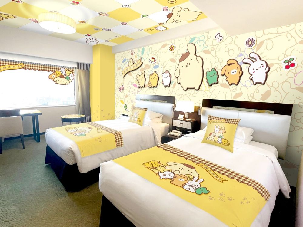 粉絲發瘋！日本新大谷飯店推超可愛「布丁狗主題客房」、入住還送限定布丁狗玩偶&刺繡小毛巾！-4