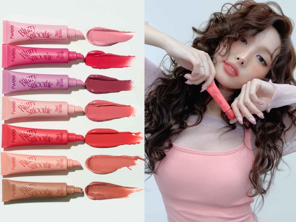 TWICE娜璉奶昔唇直接洗版全網！fwee全新推出18色奶昔唇釉，一抹直接變果汁嘟唇、太欠收！-3