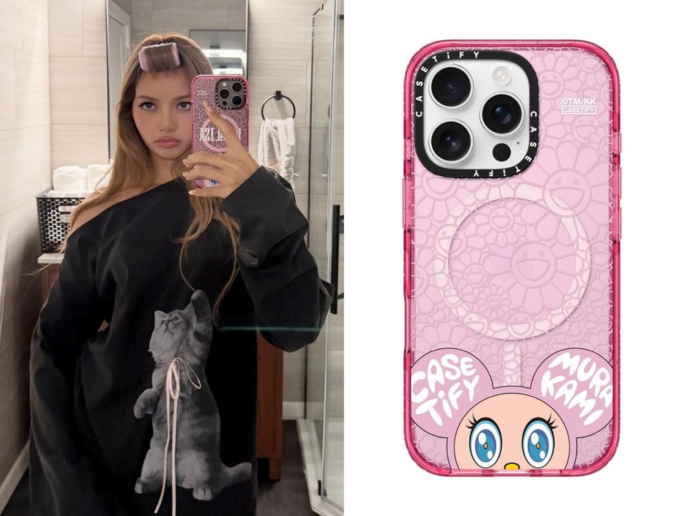 錯過會搥心肝！韓星狂愛「CASETiFY村上隆」手機殼回來了！Lisa、SVT玟奎、BTS泰亨同款幫你整理好-6