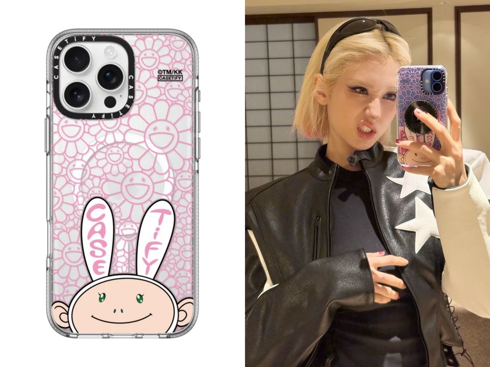 錯過會搥心肝！韓星狂愛「CASETiFY村上隆」手機殼回來了！Lisa、SVT玟奎、BTS泰亨同款幫你整理好-8