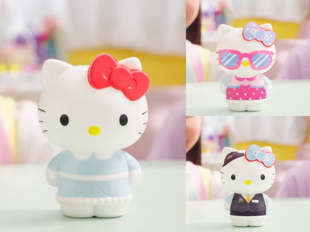 麥當勞跟三麗鷗一起來搶錢！超可愛「變裝Hello Kitty、布丁狗扭屁屁公仔」這天起免費送！-2