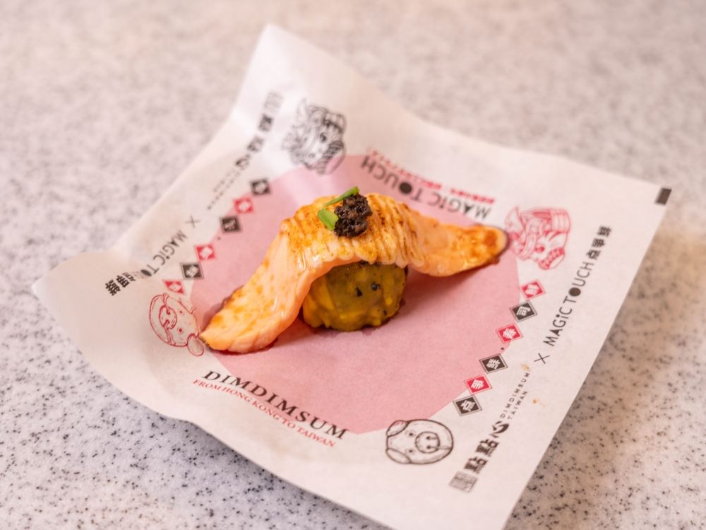 点爭鮮跟點點心聯名啦！超可愛「玉子燒握壽司流沙包、雪山酥皮叉燒包、鮮味海鮮粥」全都想吃！-2