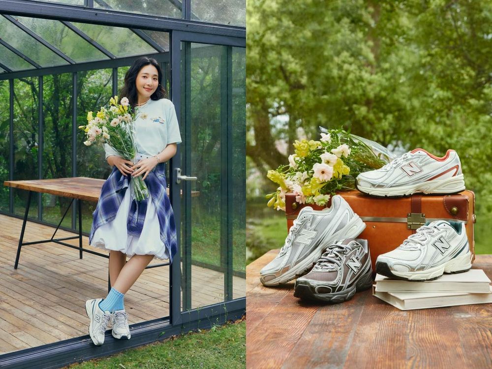 IU、張員瑛聯手拍NB廣告？！每年都期待「NB BOY系列」來了！兩雙女神同款球鞋穿起來腿超細！-8