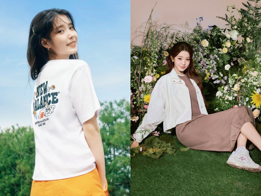 IU、張員瑛聯手拍NB廣告？！每年都期待「NB BOY系列」來了！兩雙女神同款球鞋穿起來腿超細！-24