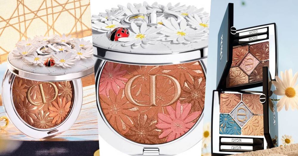 這波2026夏限定彩妝真的會爆！DIOR限量瓢蟲小雛菊打亮＆修容盤，一刷直接自帶南法度假光！-1