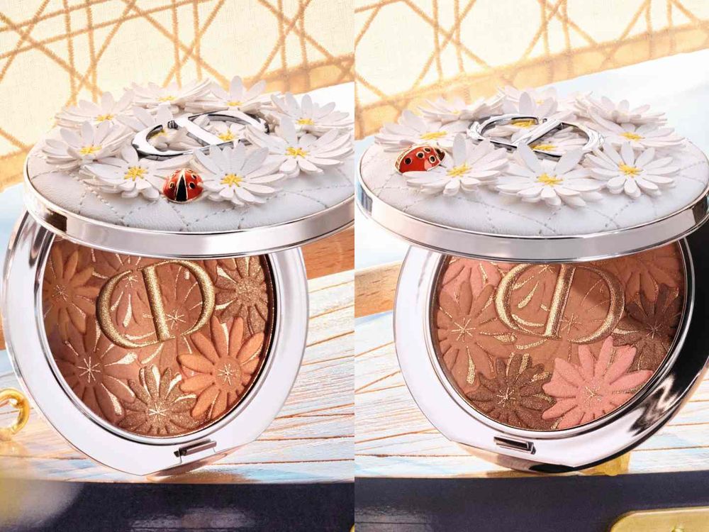 這波2026夏限定彩妝真的會爆！DIOR限量瓢蟲小雛菊打亮＆修容盤，一刷直接自帶南法度假光！-2