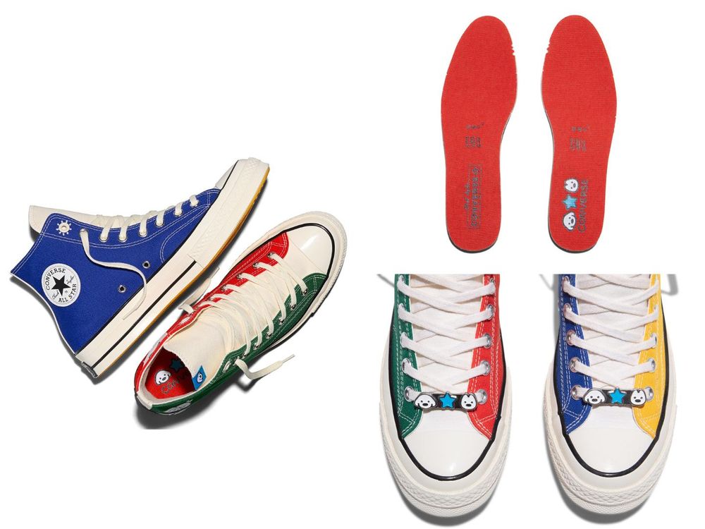 把毛小孩穿上身！CONVERSE最新聯名犯規可愛！「毛孩插畫鞋、T恤」萌到爆、一套直接穿出門！-2