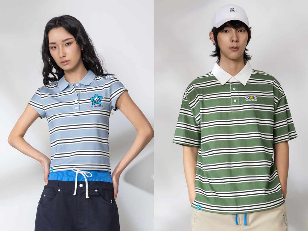 把毛小孩穿上身！CONVERSE最新聯名犯規可愛！「毛孩插畫鞋、T恤」萌到爆、一套直接穿出門！-9