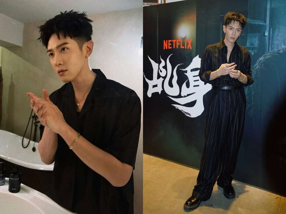 Netflix《乩身》男神太會穿！柯震東＆王柏傑戲裡打鬼、戲外穿搭更吸睛！下班回家就來追劇！-11