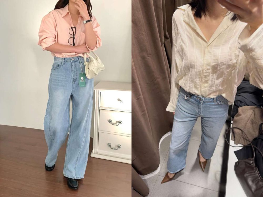 拿出筆記照抄！韓妞「夏天牛仔褲」寶藏穿法！緊身款回歸時尚圈、整身丹寧是今年關鍵字？！-6