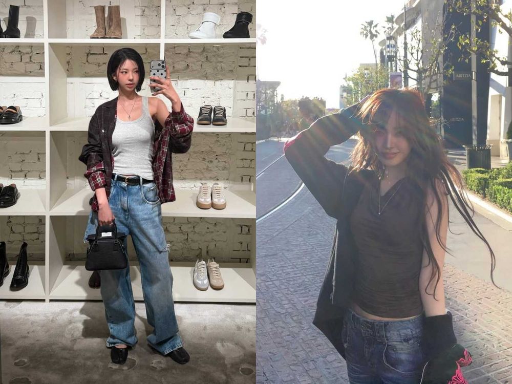 拿出筆記照抄！韓妞「夏天牛仔褲」寶藏穿法！緊身款回歸時尚圈、整身丹寧是今年關鍵字？！-8