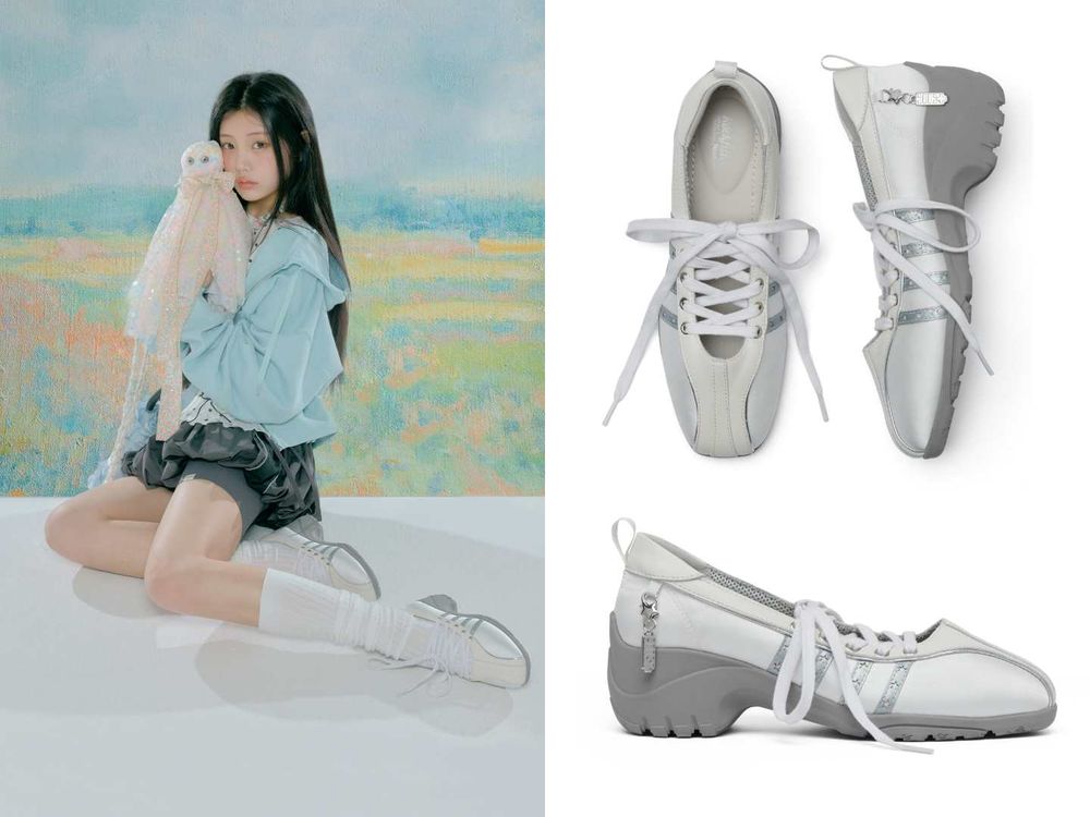 Rockfish夢幻聯名ILLIT！沅禧同款「厚底芭蕾舞鞋」好好看！開賣時間、地點一次看！-3