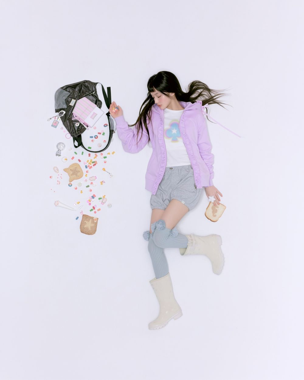 Rockfish夢幻聯名ILLIT！沅禧同款「厚底芭蕾舞鞋」好好看！開賣時間、地點一次看！-11