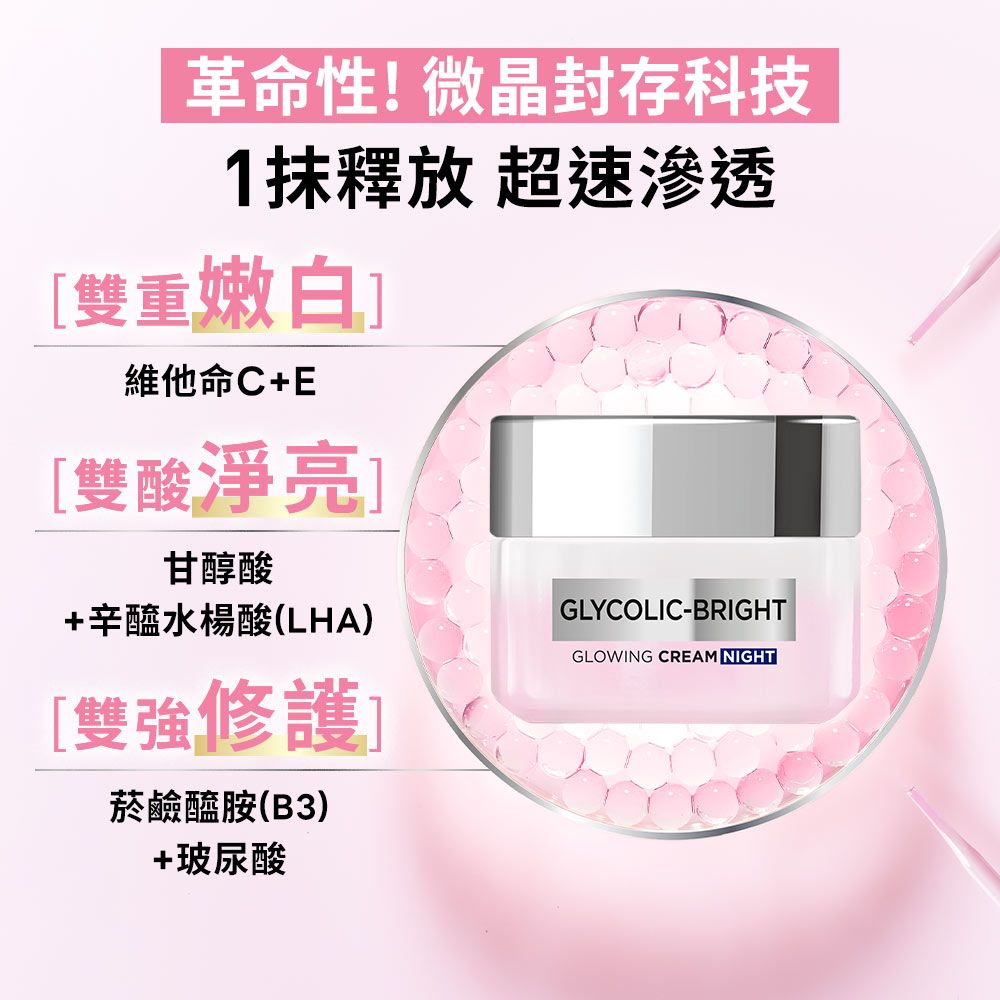 小S華麗回歸、揭曉「發光肌」關鍵！巴黎萊雅打造開架最強美白公式「淨亮小粉瓶＋微晶霜」，七天養出淨透燈泡肌！-6