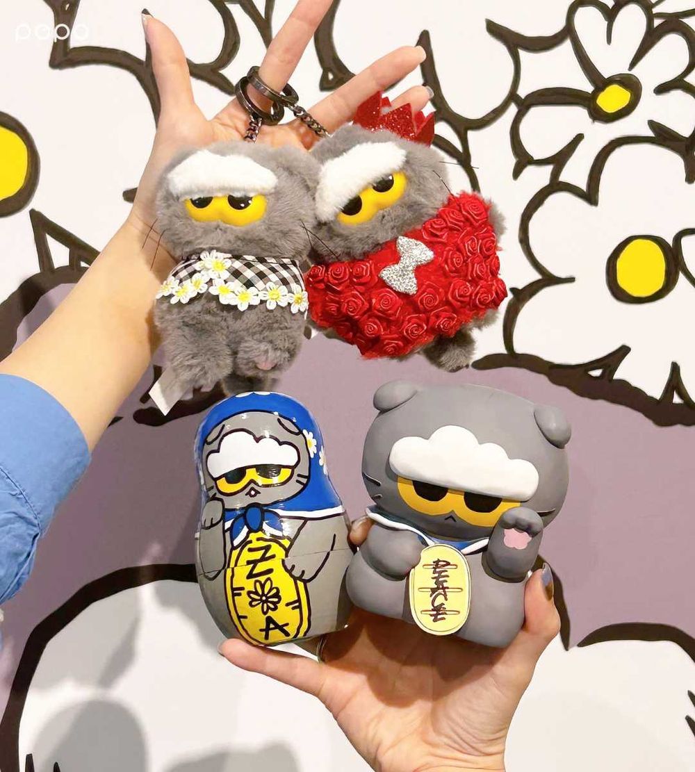 GD愛貓又來搶錢！ZO&FRIENDS幸運快閃店「ZOA吊飾盲盒、招財貓公仔」必買周邊價格一次看！-20