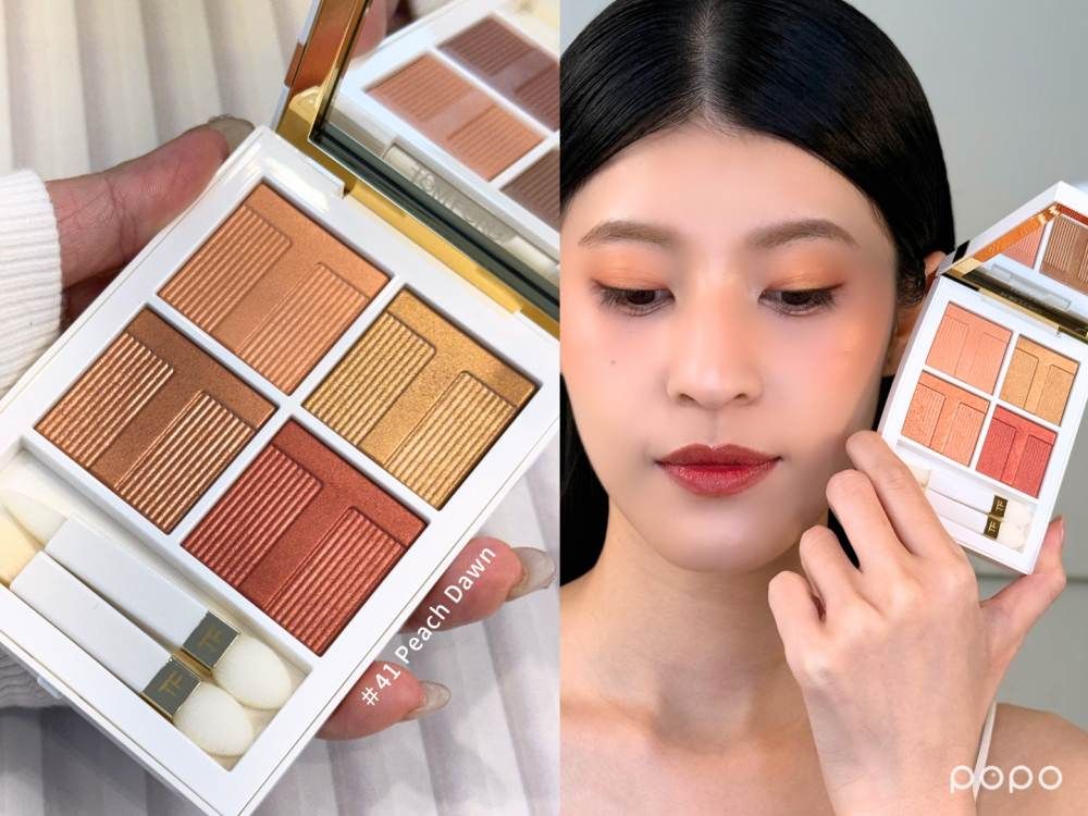 TOM FORD太陽親吻彩妝未上市先爆紅！安俞真同款眼影、唇頰霜、唇釉色號公開，高級光澤妝全套必收！-12