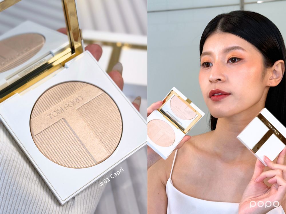 TOM FORD太陽親吻彩妝未上市先爆紅！安俞真同款眼影、唇頰霜、唇釉色號公開，高級光澤妝全套必收！-6