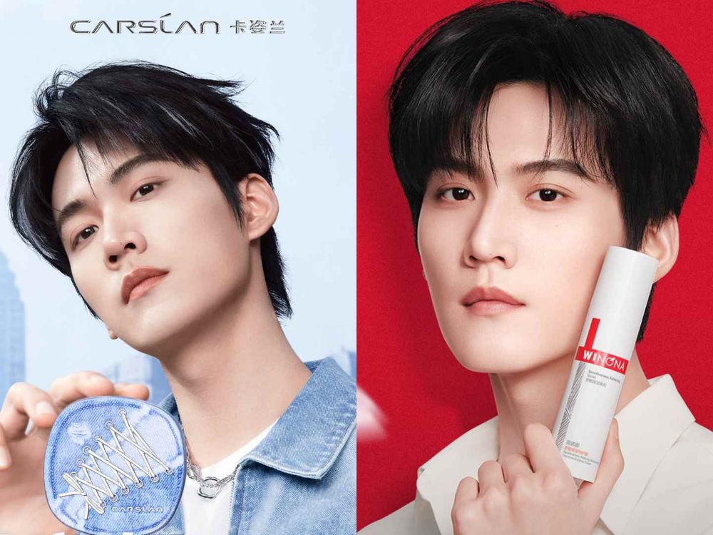 《開推》帥男模團美妝商務盤點！濃顏系張凌赫、冷感五官劉宇寧、少年骨相周柯宇，全員高級臉進軍品牌版圖！-6