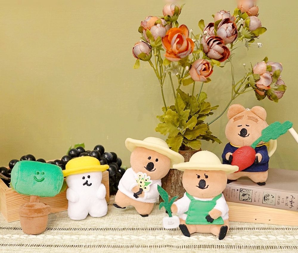 7-11開賣超可愛「DINOTAENG果園系列」吊飾！萌翻「抱小花QUOKKA、種植物BOBO」全都想買！-10