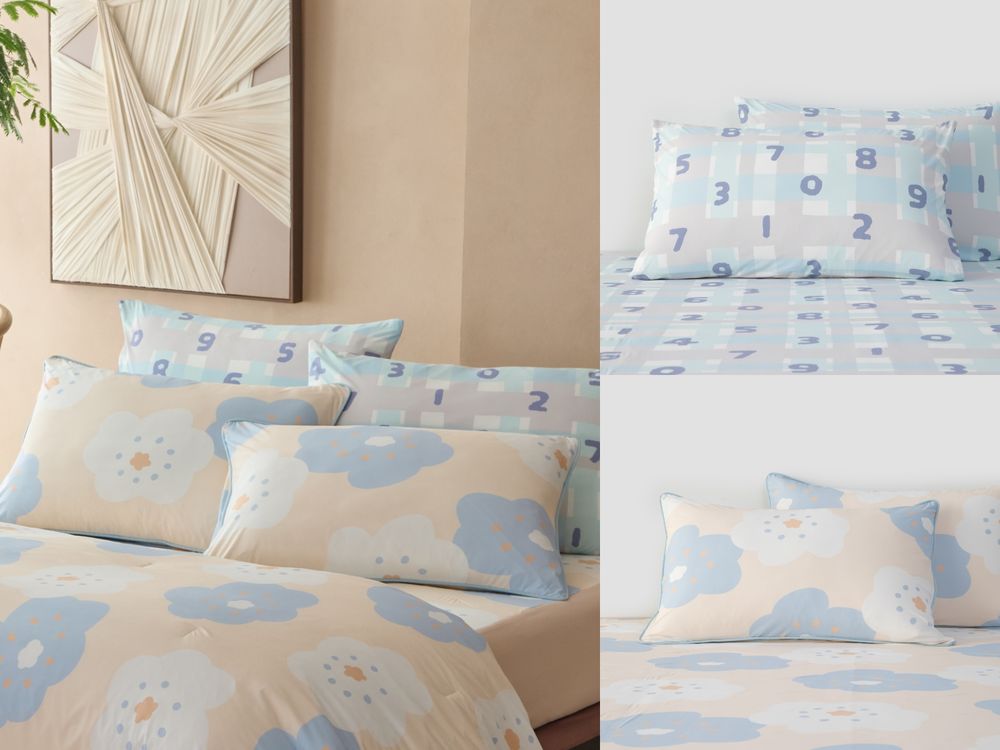 HOLA開賣SOU・SOU聯名家居小物！超可愛「涼感小花抱枕」太適合春夏、黑貓小毛巾連日妞都想買！-3