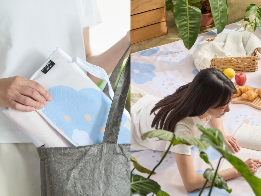 HOLA開賣SOU・SOU聯名家居小物！超可愛「涼感小花抱枕」太適合春夏、黑貓小毛巾連日妞都想買！-2