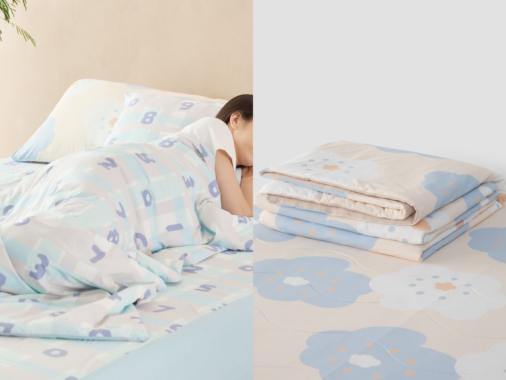 HOLA開賣SOU・SOU聯名家居小物！超可愛「涼感小花抱枕」太適合春夏、黑貓小毛巾連日妞都想買！-6