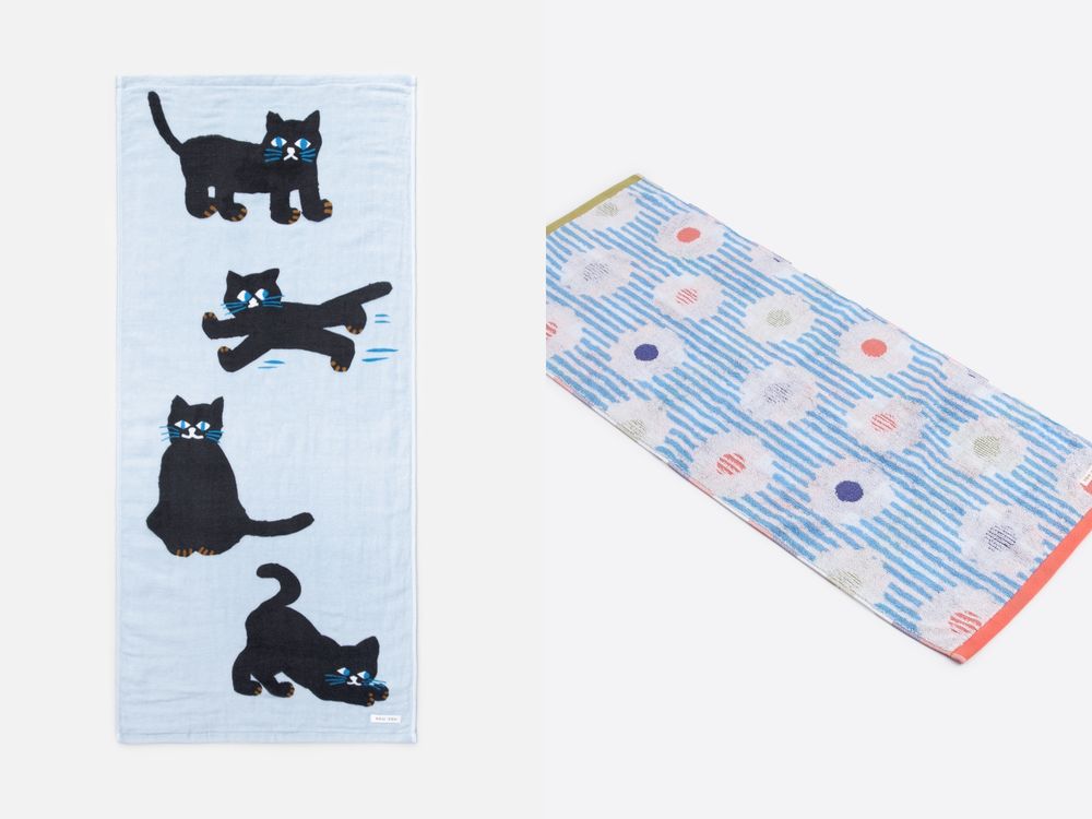 HOLA開賣SOU・SOU聯名家居小物！超可愛「涼感小花抱枕」太適合春夏、黑貓小毛巾連日妞都想買！-8