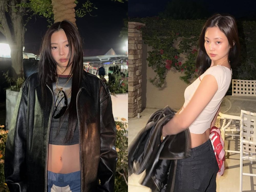 Jennie、Lisa音樂節Coachella穿搭超好看！金珍妮戴的「字母項鍊」竟然找到了！台灣也有賣！-4